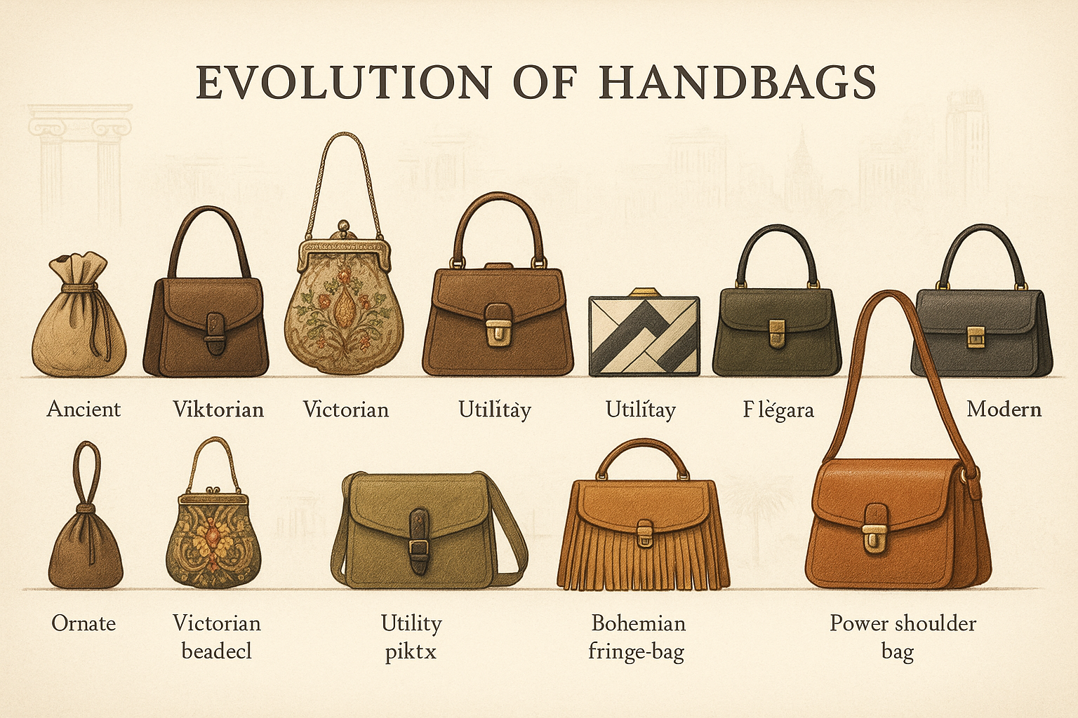evolution of handbags