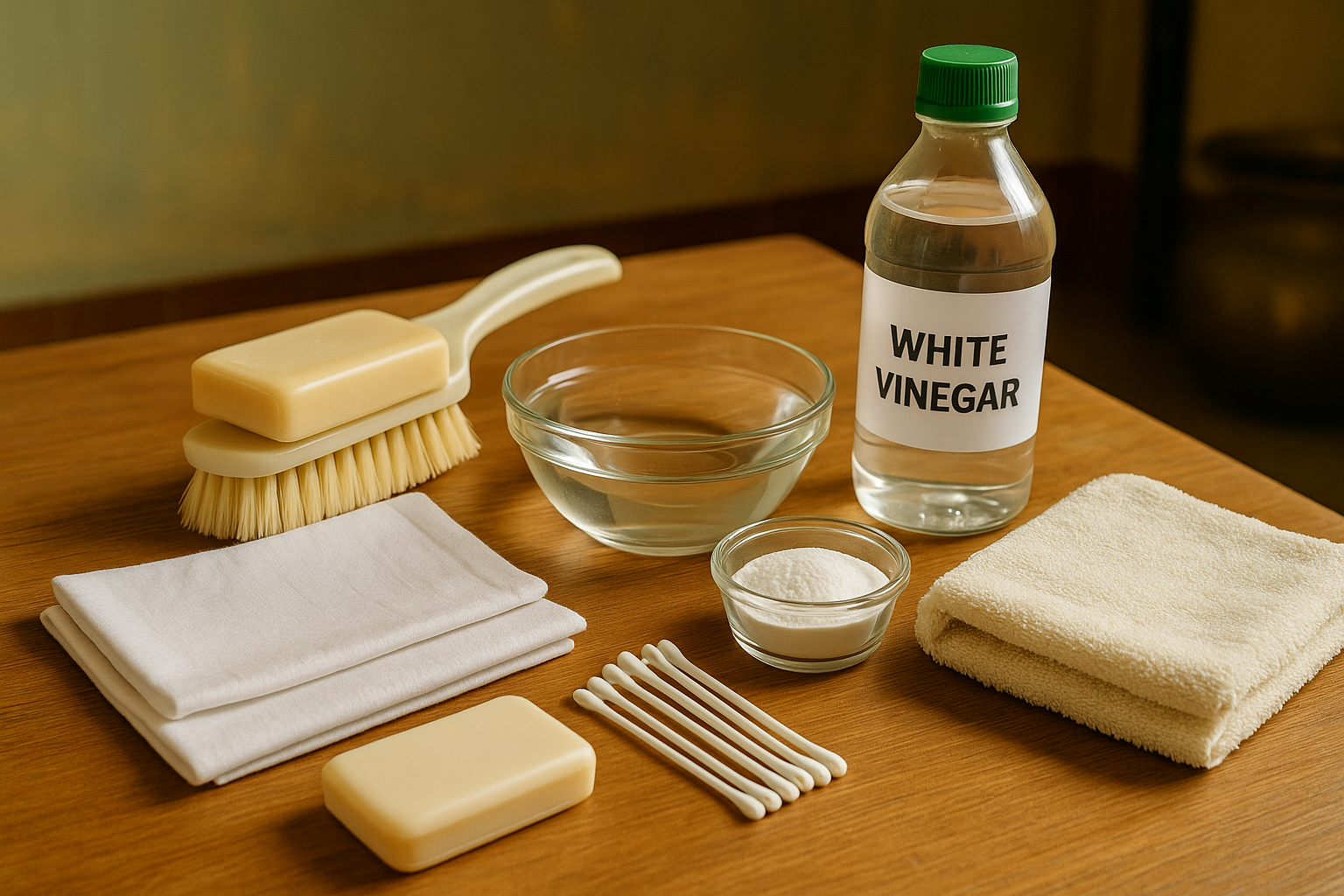 Simple Household Items to Clean Bags at Home in Bangladesh