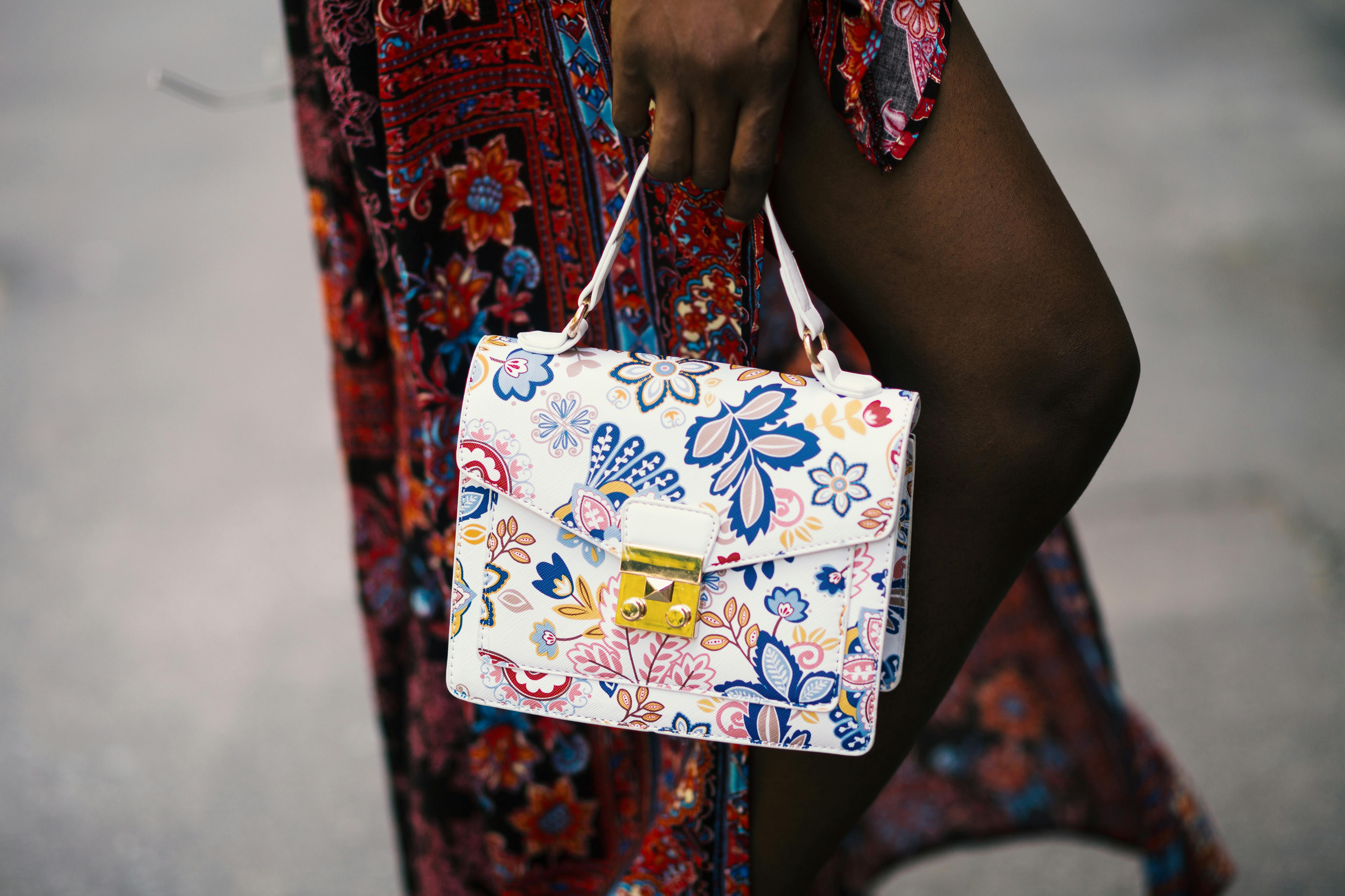 multi color bag