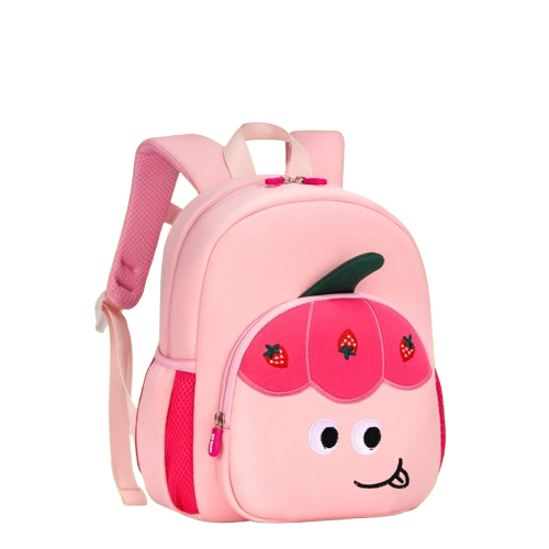 Fruity Fun Cartoon School Bag