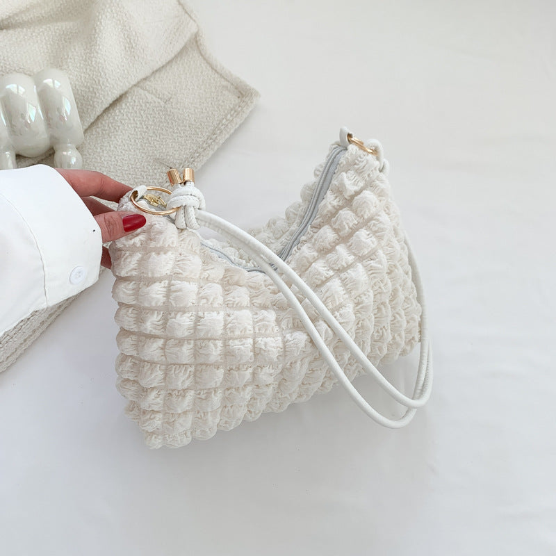 Summer Bubble Style Nylon Casual Shoulder Commuter Bag