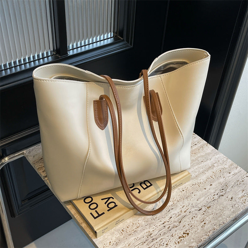 Spring Commuter Textured  Large Capacity Tote