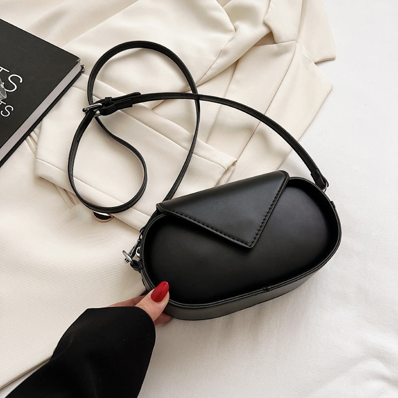 Casual Style PU Leather Mini Shoulder Bag