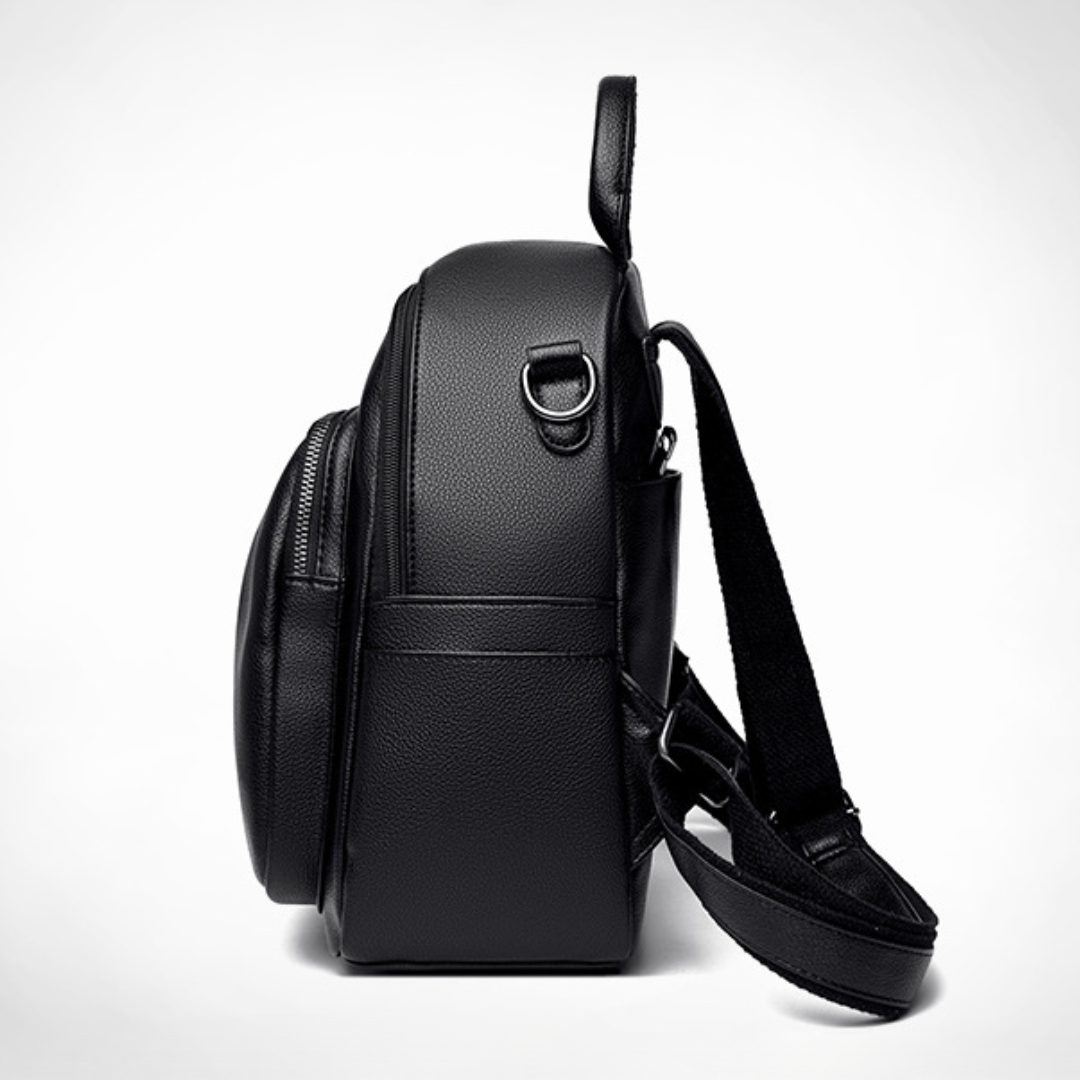 Fashionable Litchi Pattern Women's Backpack