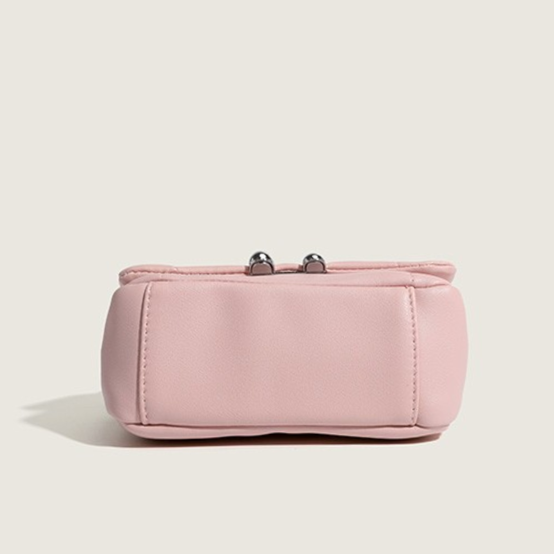 Lusi Style Flower Roll Diamond Mini Bag