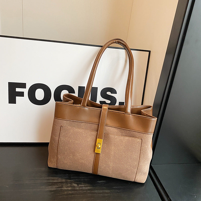 Winter Large Capacity Commuter Tote Bag