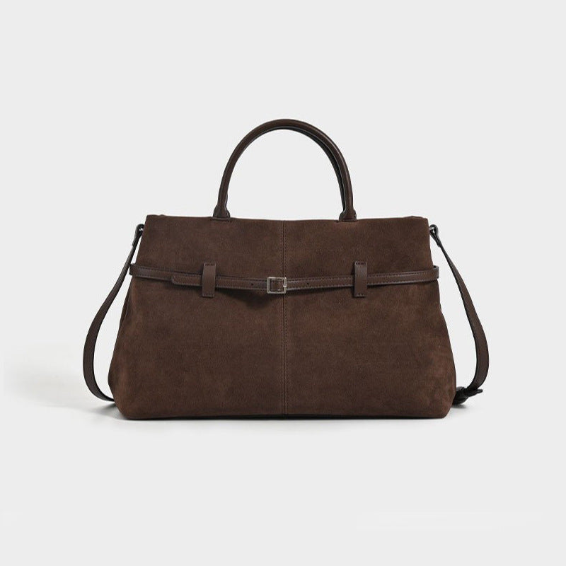 Suede Retro Versa Handbag
