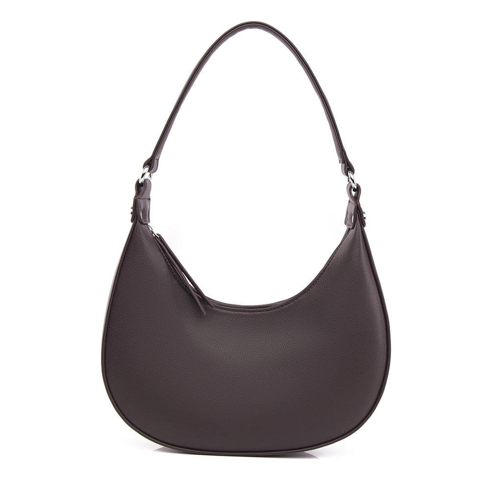 Minimal Curve Shoulder Bag