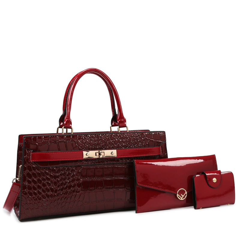 Multi-Piece Mother and Child Shoulder Handbag Set