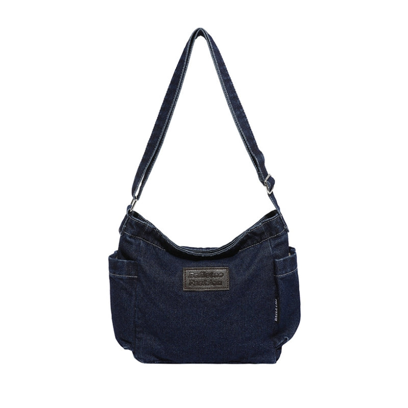 Women's High End Retro Denim Shoulder Bag