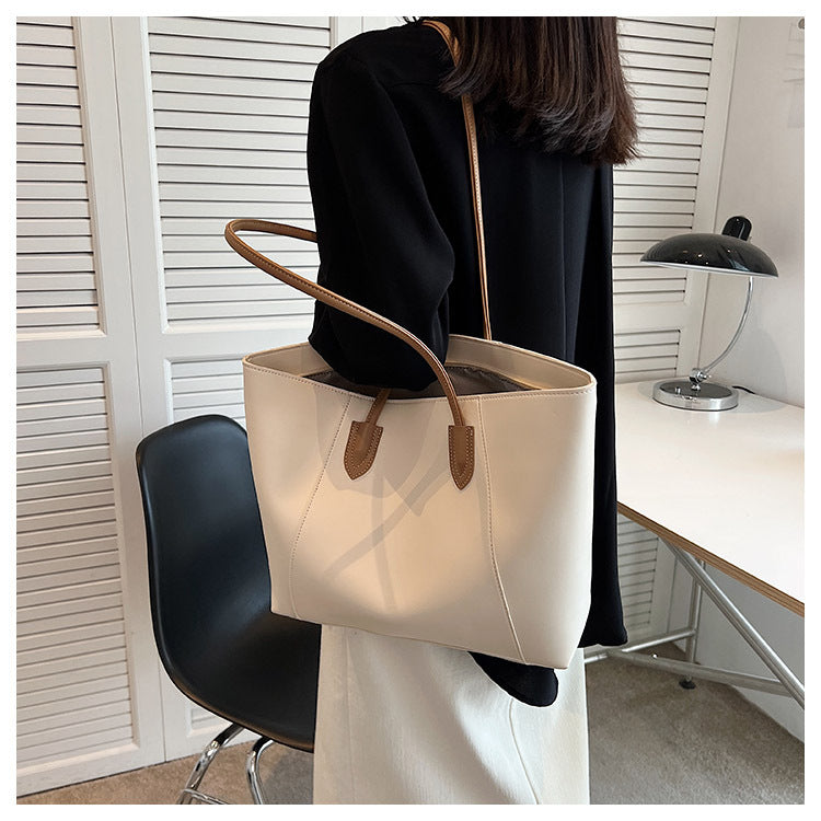 Spring Commuter Textured Large Capacity Tote