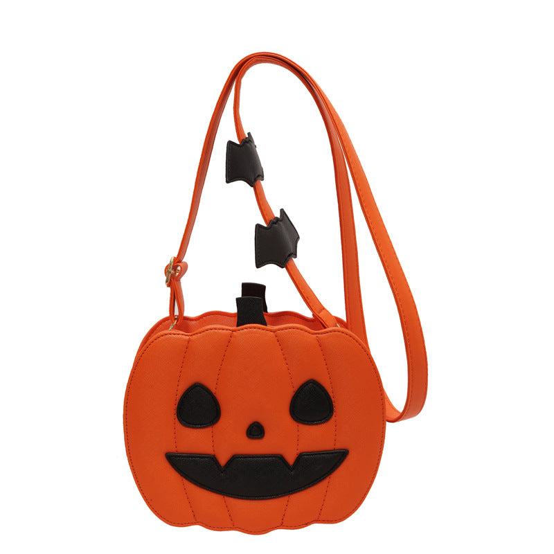 Quirky Pumpkin Women’s Halloween Shoulder Bag