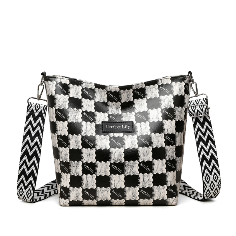 Pattern Play Shoulder Bag