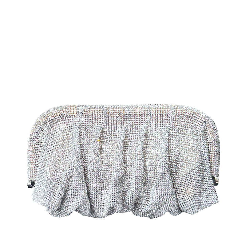 Sparkling Rhinestone Pouch Clutch