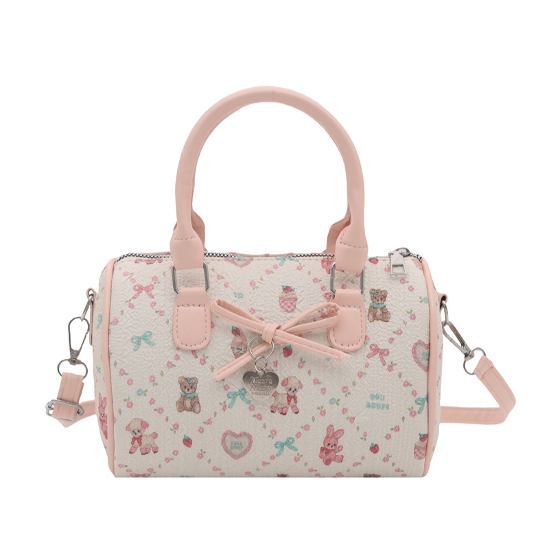 Floral Teddy Handbag