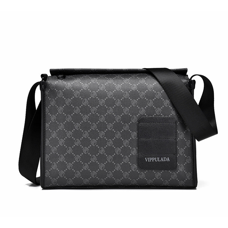 Large Capacity Waterproof PVC Men's Messenger Bag