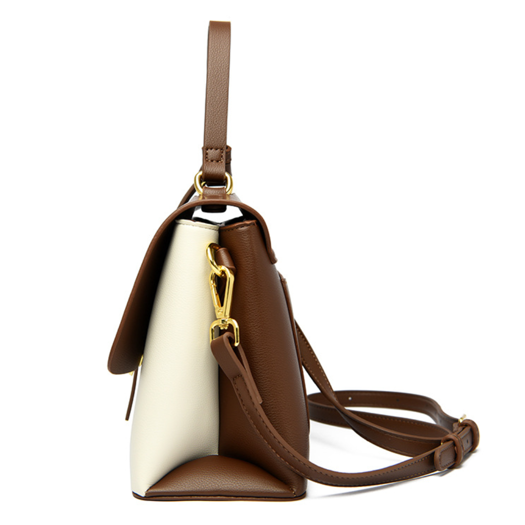 Cowhide Pattern Princess Diana Handbag