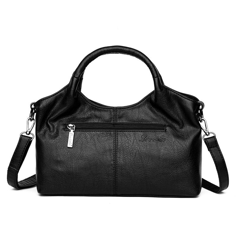 Fashion Soft PU Leather Large Capacity Shoulder Tote Bag