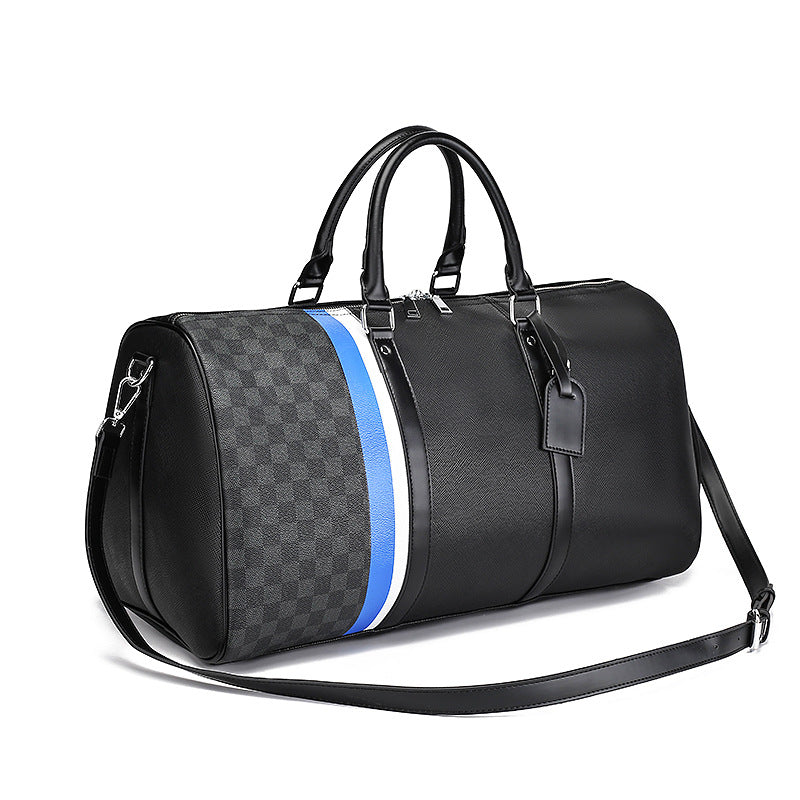 American Fashion PVC Duffle Bag with Shoe Compartment