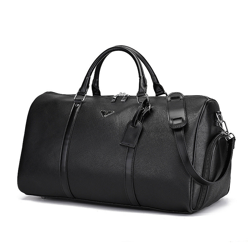 American Fashion PVC Duffle Bag with Shoe Compartment