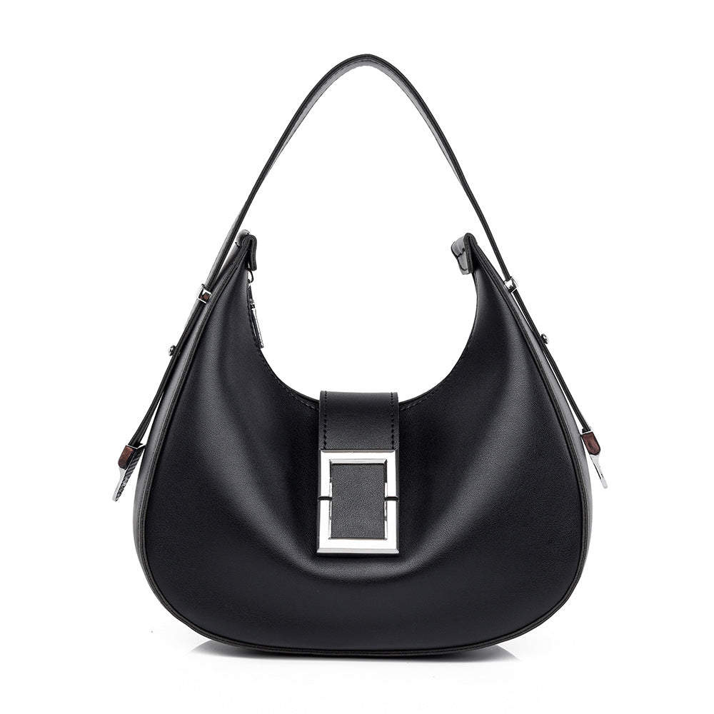 Regal Buckle Shoulder Bag