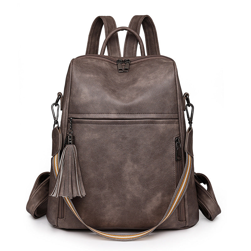 Retro Multifunctional Women's Backpack