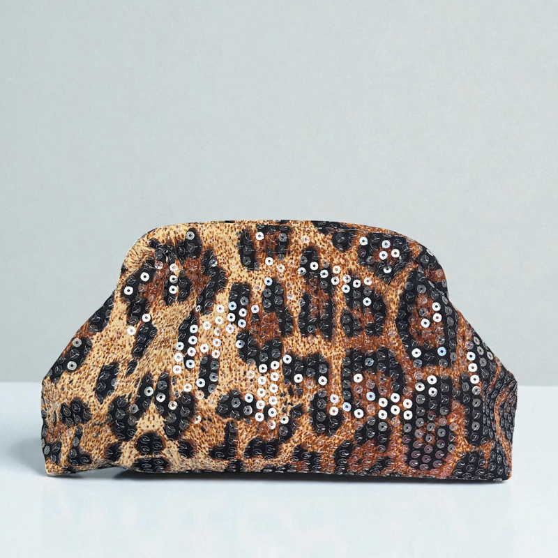 Serpentine Shimmer Women’s Evening Clutch Bag