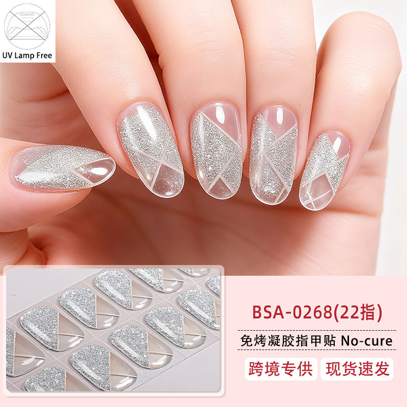 Glossy Tortoiseshell Leopard Nail Stickers