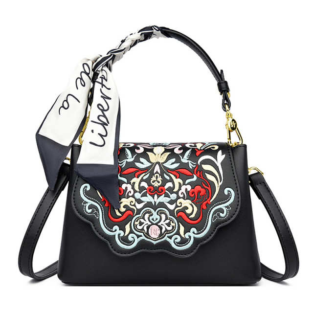 Vintage Embroidered High-End Women’s Handbag