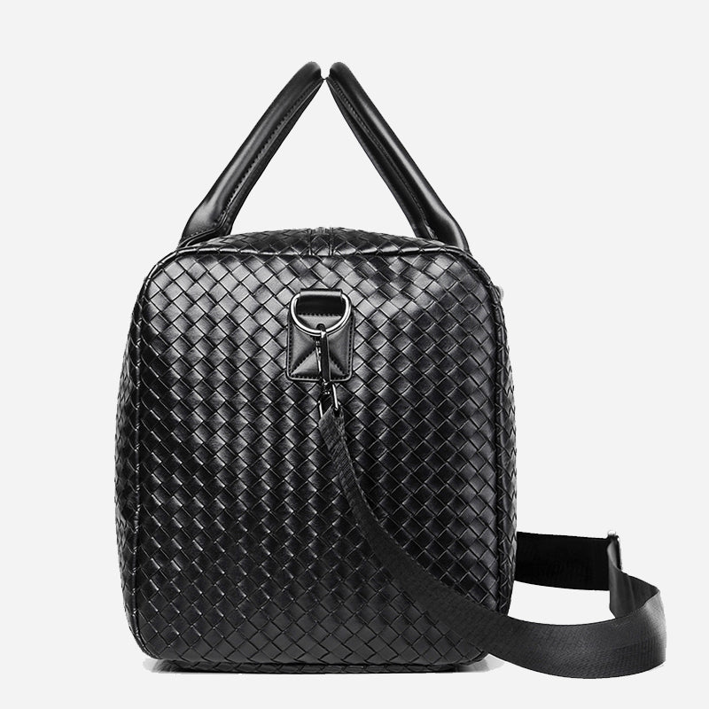 PU Leather Dry-Wet Separation Large Fitness Travel Bag