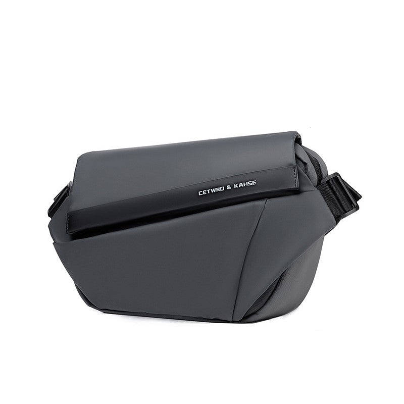 Men's Minimalist Geometric Crossbody Bag