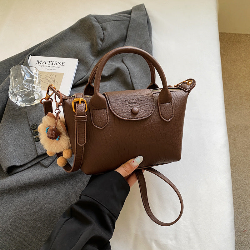 Color Block Dumpling Handbag