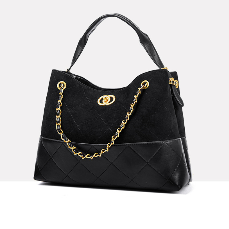 Women's Diamond Quilted Shoulder Bag