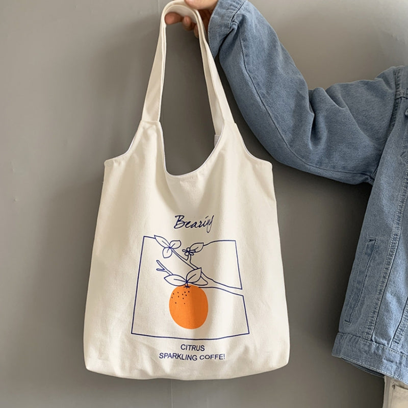 Women's Artistic Canvas Style Shoulder Bag