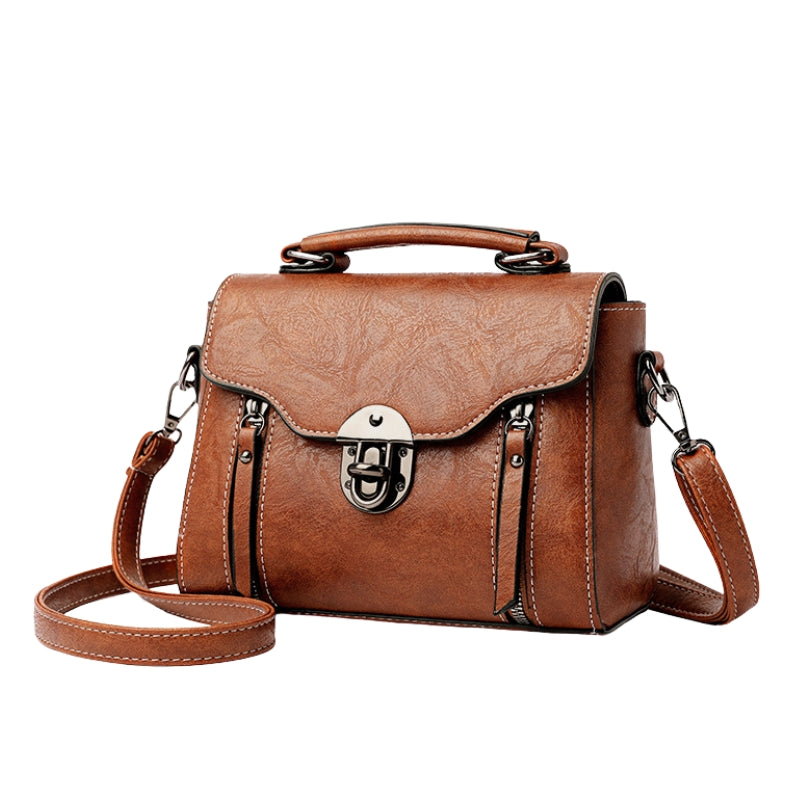 Classic Leather Crossbody Bag