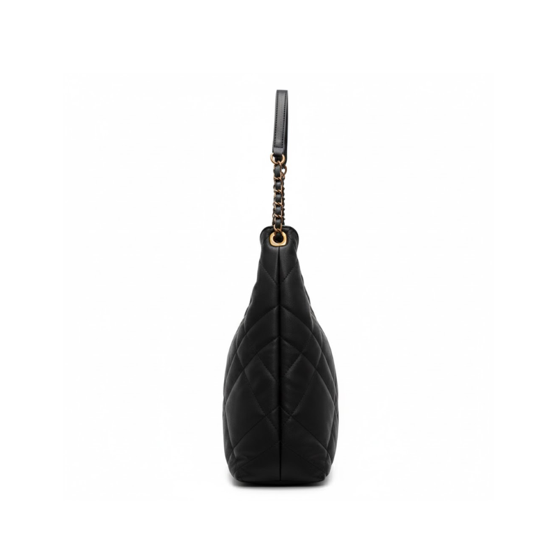 Signature Quilt Clasp Shoulder Bag