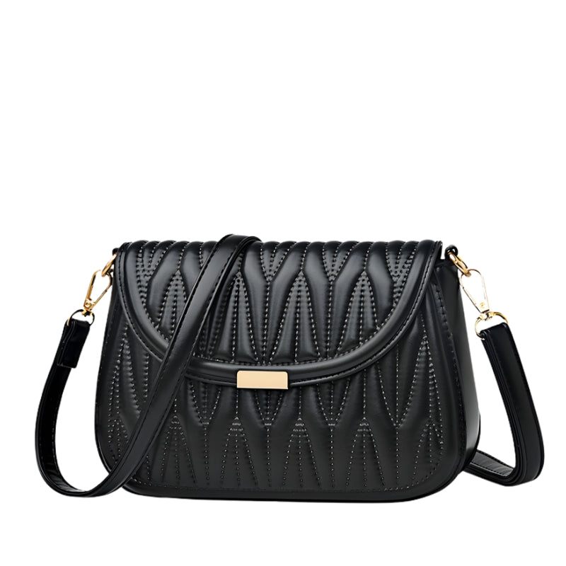 Sculpted Silhouette Crossbody Bag