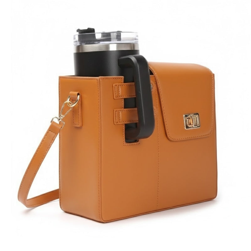 Multi Functional Tumbler Holder Shoulder Bag
