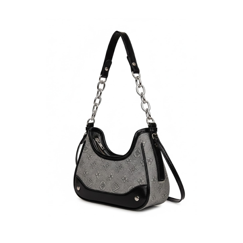Midnight Crescent Shoulder Bag