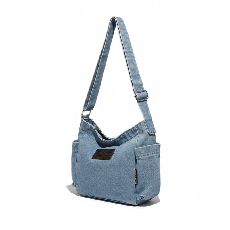 Women's High End Retro Denim Shoulder Bag
