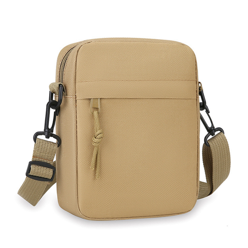 Men's Compact Textured Everyday Crossbody Bag