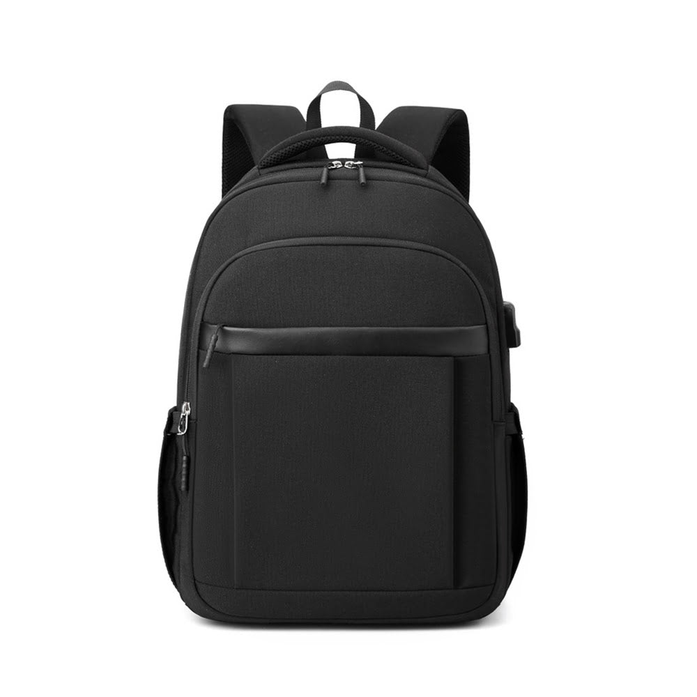 USB Charging Large Capacity Nylon School Travel Backpack