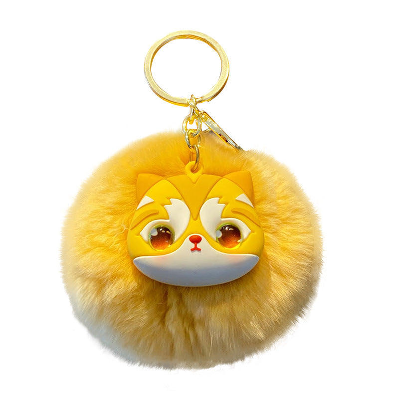 Fluffy Whisker Bag Charm