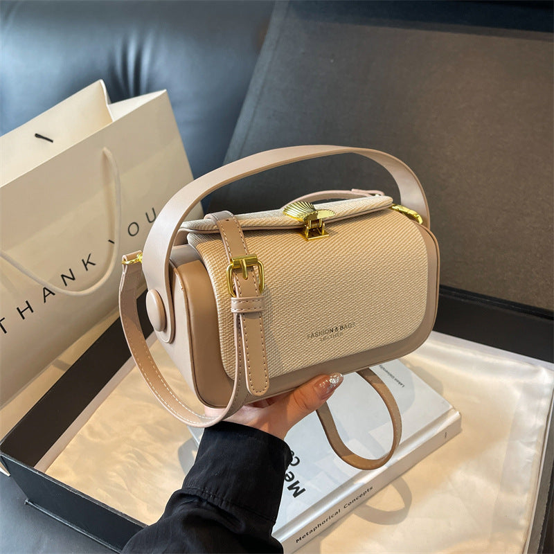 Elegant Retro Box Handbag for Women