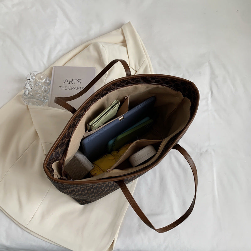 Stylish Large Capacity Tote Handbag