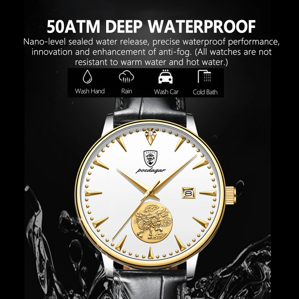 Ultra-Thin Automatic Mechanical Watch For Men