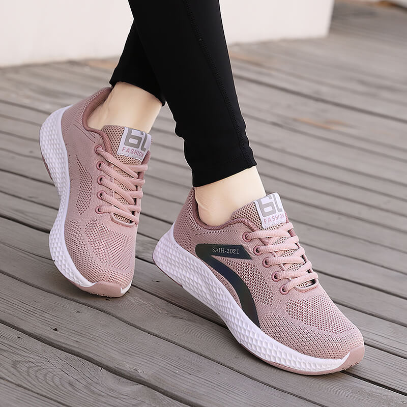 Women’s Korean Style Flyknit Sneakers