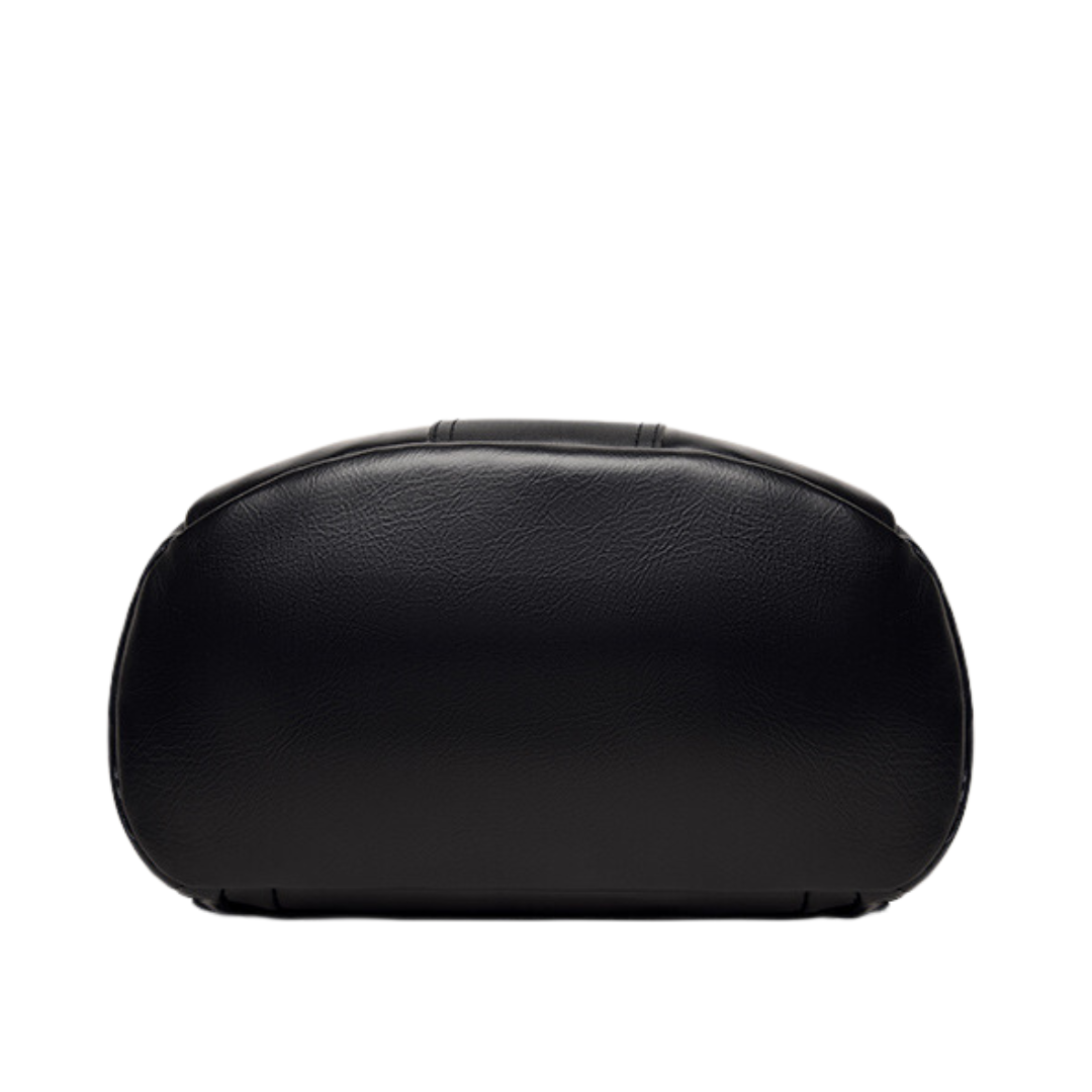 Soft Leather Simple School & Travel Backpack