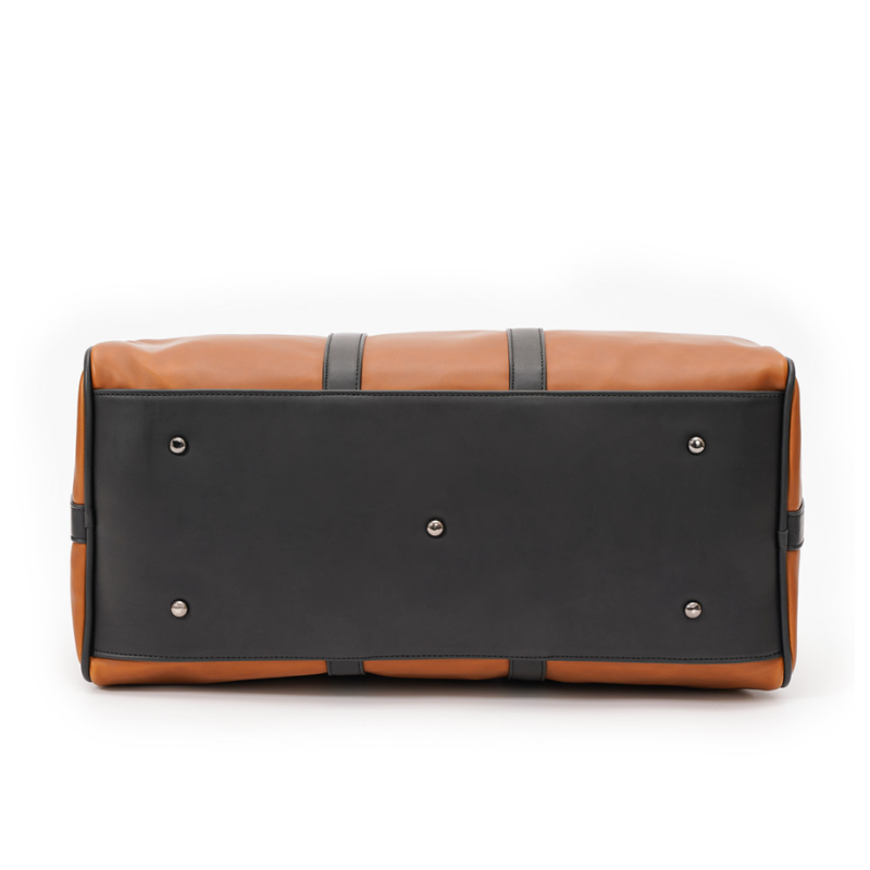 Retro Style Men's PU Leather Travel Duffle Bag