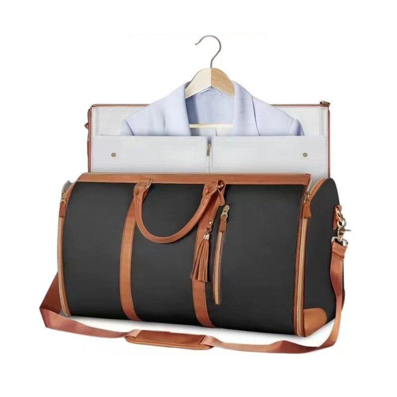 Folding Suit & Storage Duffle Travel Bag for Men